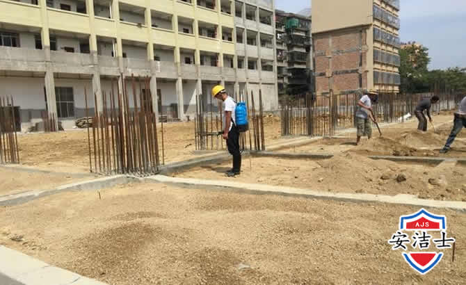 衢州学校机关防治白蚁